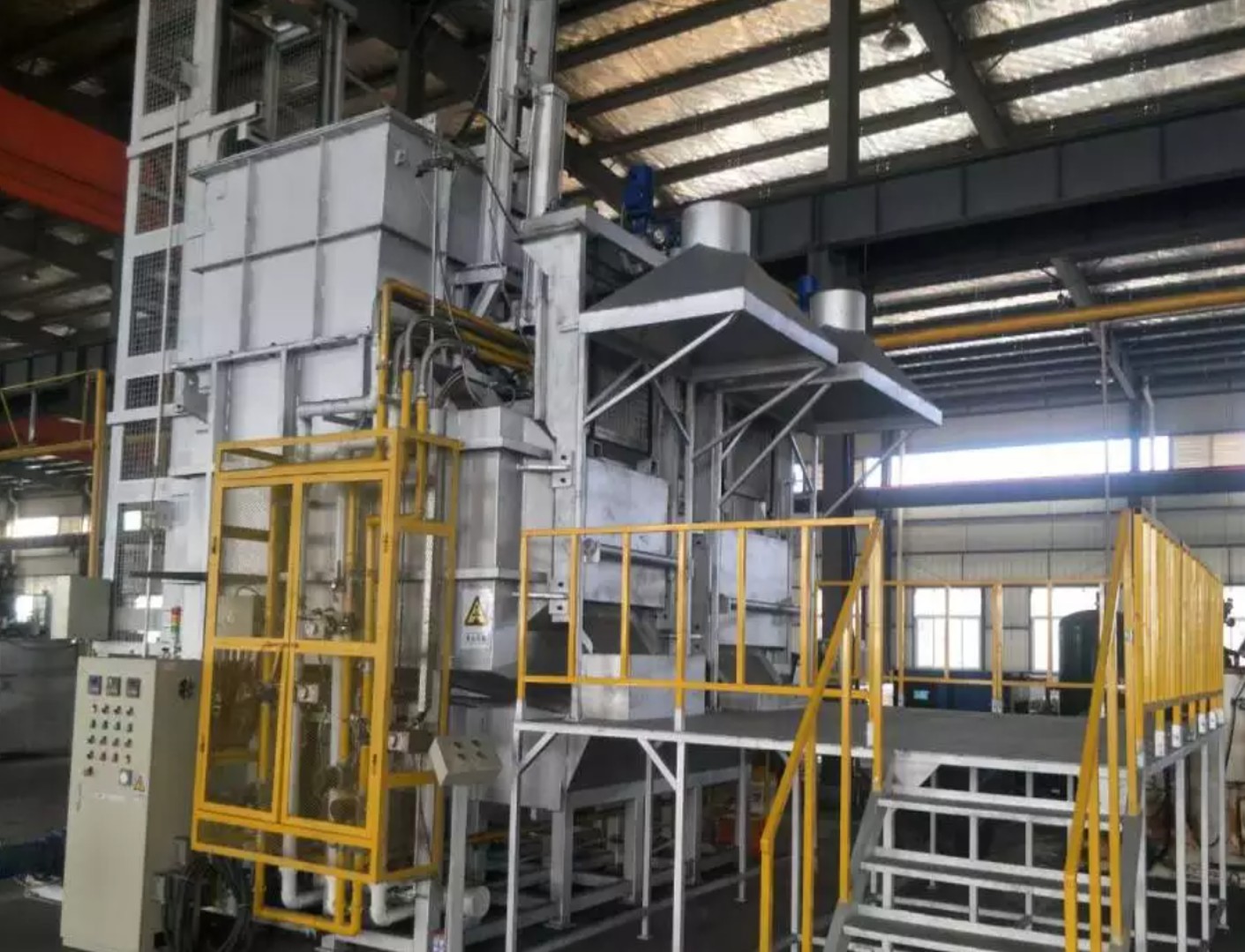 Die-casting industry melting and holding furnace